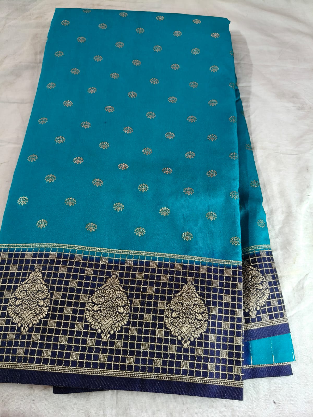 Semi banarasi georgette crepe silk saree