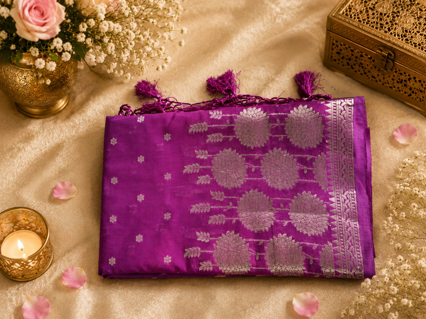 chiffon silk saree