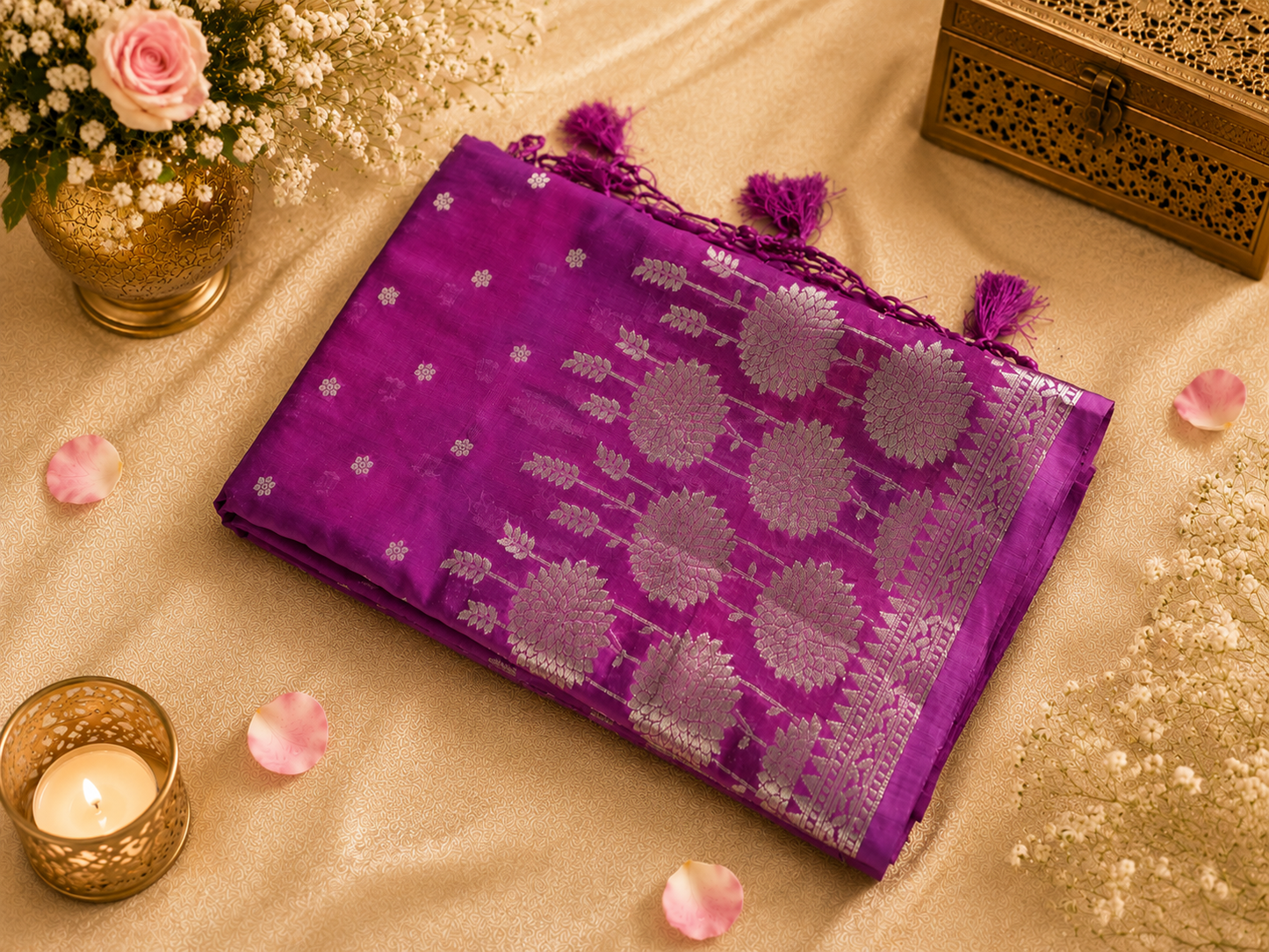 chiffon silk saree