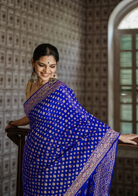 benarsi silk saree