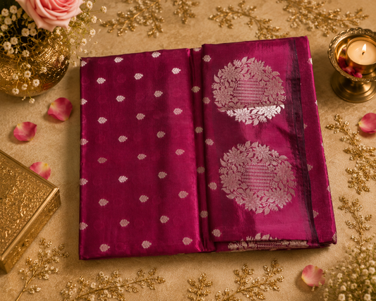 Chiniya silk saree
