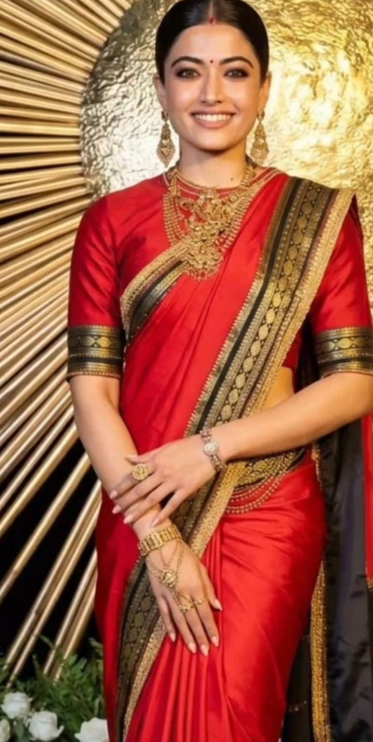 Semi Mysore crepe silk saree