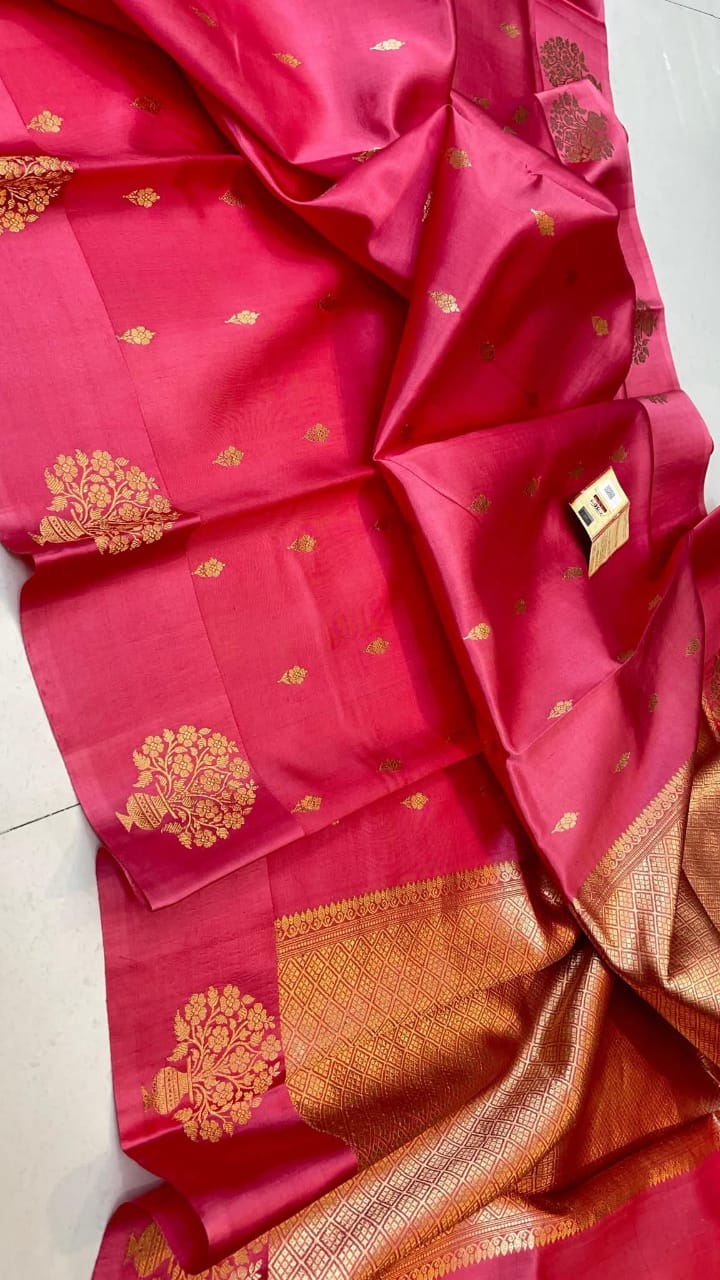 Semi katan daibal silk saree